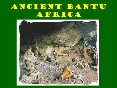 Ancient Bantu Africa. Beginning around 1500 B.C.E., farmers in Niger and Benue River valleys in West Africa began migrating south and east, bringing with.