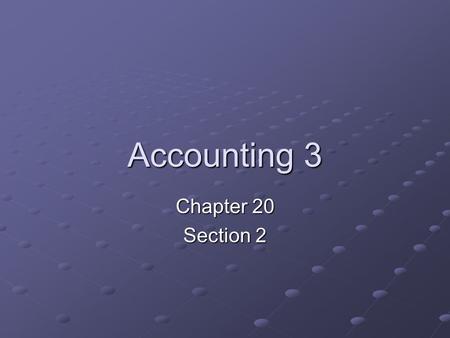 Accounting 3 Chapter 20 Section 2. Journalizing Writing Off an Uncollectible Account Receivable When a customer account is determined to be uncollectible,