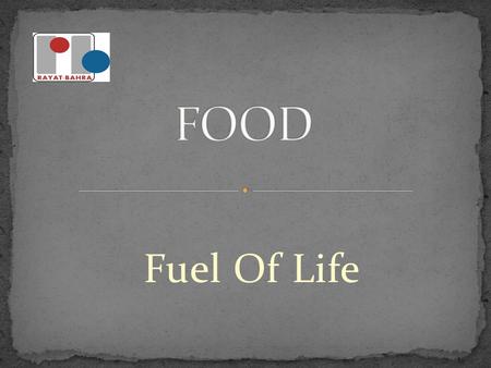 Fuel Of Life. INDIANCHINESE INDIAN Indian Food are made with Daam or cooked in sealed pot, Tandoor or an earthen oven, in Paranth or a flat wok,