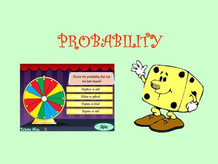 PROBABILITY. Counting methods can be used to find the number of possible ways to choose objects with and without regard to order. The Fundamental Counting.