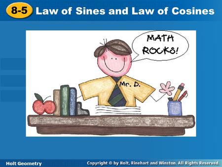 Law of Sines and Law of Cosines