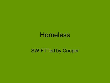Homeless SWIFTTed by Cooper. Symbolism Picture of a house – The photograph that Ana carried with her was symbolic of a past life and future dream – a.
