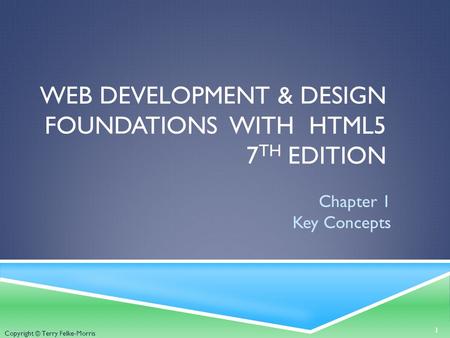 Web Development & Design Foundations with HTML5 7th Edition