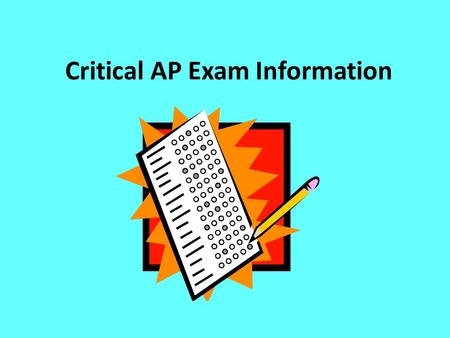 Critical AP Exam Information. Sign up for the Celly Group!!! In a new text message send a message to the following number: 23559 In the message type:
