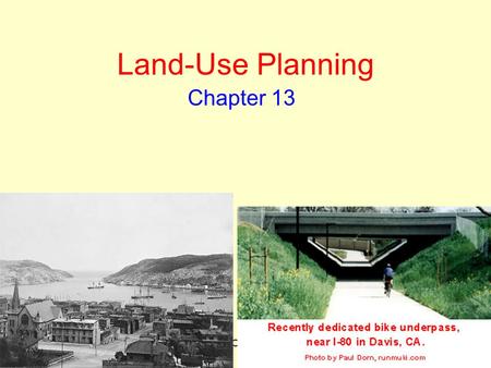 BIOL 2041 Land-Use Planning Chapter 13. BIOL 2041 Cities Cities cover less than 2% of earth’s surface London requires 58 times its size in land area in.