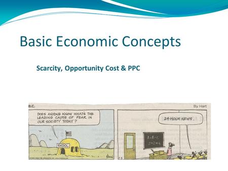 Basic Economic Concepts