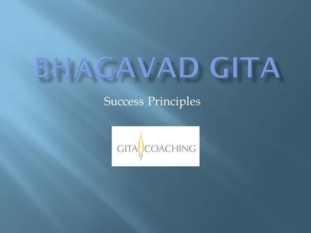 Success Principles. 2  Verse  Success principle  Practical application 3.