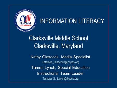 Clarksville Middle School Clarksville, Maryland