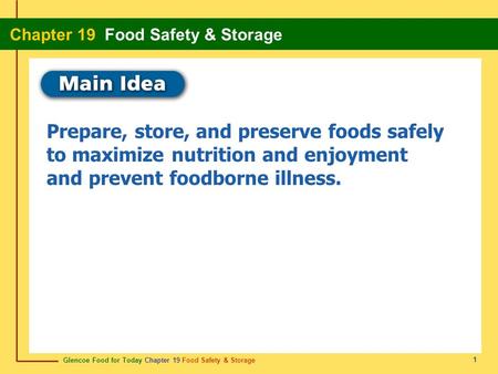 and prevent foodborne illness.