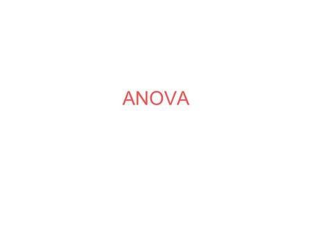 ANOVA. Independent ANOVA Scores vary – why? Total variability can be divided up into 2 parts 1) Between treatments 2) Within treatments.