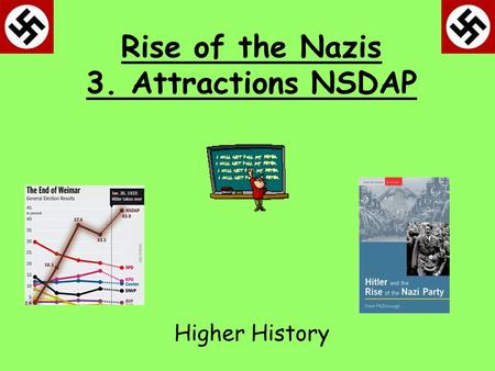 Rise of the Nazis 3. Attractions NSDAP Higher History.