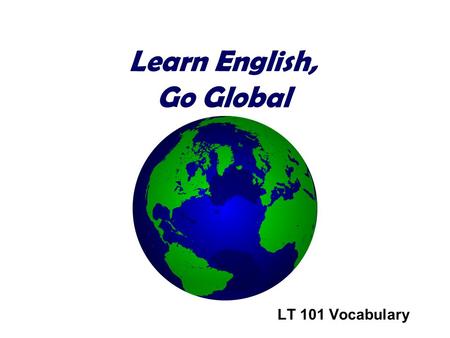 Learn English, Go Global