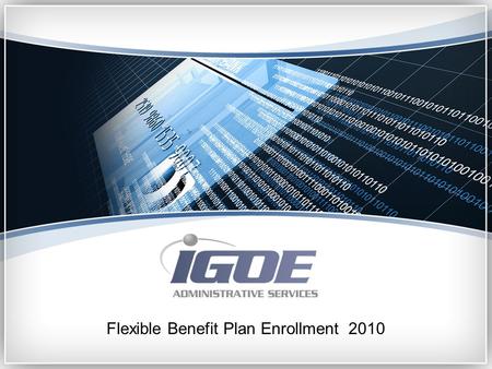 Flexible Benefit Plan Enrollment 2010. A tax free way to pay for certain annual expenses for you and your family! What is the purpose of a Flex Plan?