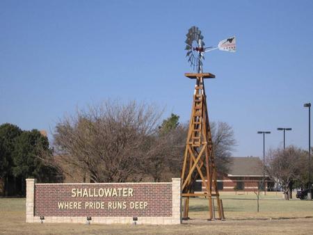 Shallowater ISD Wind Turbine Project Partners: – Xcel Energy-Paul Leonard – South Plains Electric Coop-Jantzen Louder – Entegrity Wind Systems-Charles.