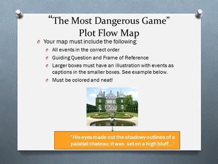 “The Most Dangerous Game” Plot Flow Map