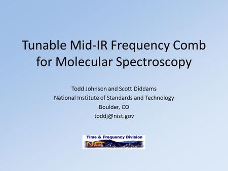 Tunable Mid-IR Frequency Comb for Molecular Spectroscopy