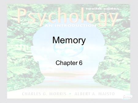 Psychology: An Introduction Charles A. Morris & Albert A. Maisto © 2005 Prentice Hall Memory Chapter 6.