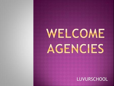 LUVURSCHOOL.  Assign roles officially  Brainstorming before meeting with client  Agency name (most agencies, like law firms, use partners’ last names,