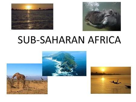 SUB-SAHARAN AFRICA. PHYSICAL GEOGRAPHY INDIAN OCEAN.