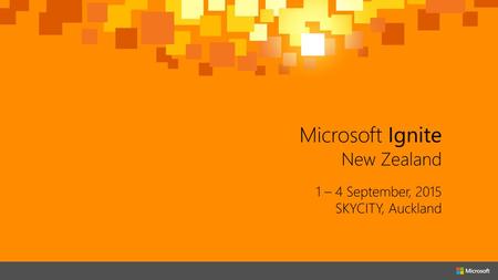Microsoft Ignite /23/2017 3:56 PM Advanced SSDT and DACFx Practical techniques for real world database development and deployment Darren Hall M359.
