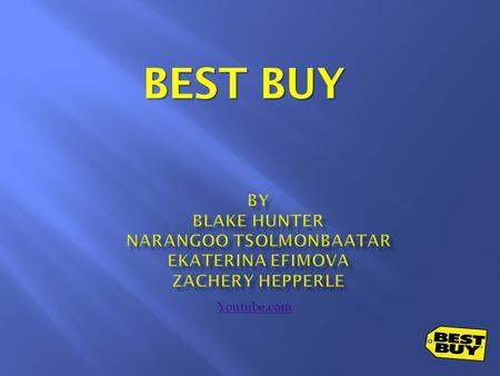 BEST BUY Youtube.com. History History Sales Strategy Sales Strategy Competitors Competitors Company Analysis Company Analysis Recommendations Recommendations.
