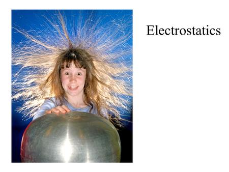 Electrostatics. Let’s see what we need to know Electrostatics 1. There are two types of electric charge (positive and negative) Hi! Hola!