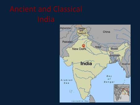 Ancient and Classical India