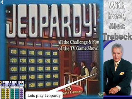 Lets play Jeopardy No, sorry. You got it! 100 200 300 400 500 Routers LayersMixed up Net Address Protocols 100 200 300 400 500 100 200 300 400 500.