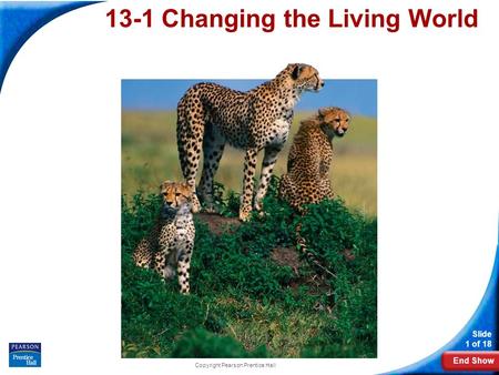 13-1 Changing the Living World