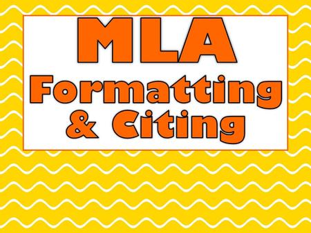 MLA Format MLA (Modern Language Association) Most commonly used to write papers and cite sources for liberal arts and humanities.