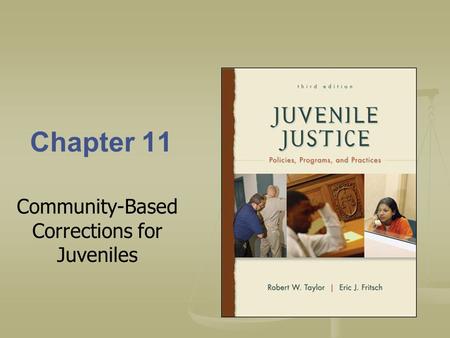 Community-Based Corrections for Juveniles