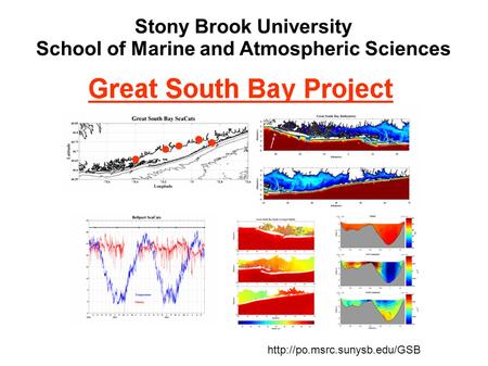 Stony Brook University School of Marine and Atmospheric Sciences
