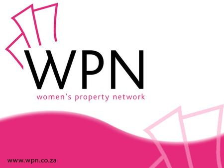 1.  Many women and non participants in the property sector consider the sector to only relate to residential property market; brokerage or construction.