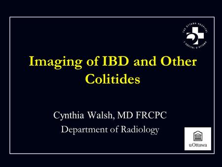 Imaging of IBD and Other Colitides