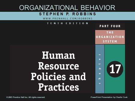Human Resource and Organization Behavior Case Studies