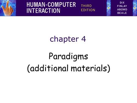 Chapter 4 Paradigms (additional materials). Beginnings – Computing in 1945 Harvard Mark I –Picture from