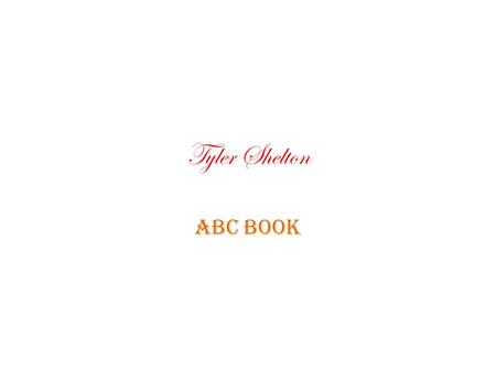 Tyler Shelton ABC BOOK. Abolitionist Person who wanted to end slavery Ambush Surprise attack Alliance Close association between nations formed to advance.