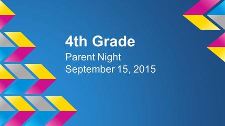 4th Grade Parent Night September 15, 2015. Hannah Lawton Graduated in 2010 from UNCG with a BS in Elementary Education and a concentration in Environmental.