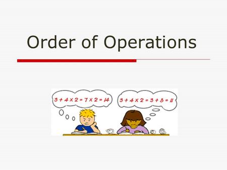 Order of Operations. BrainPop!   bersandoperations/orderofoperations/ preview.weml  bersandoperations/orderofoperations/