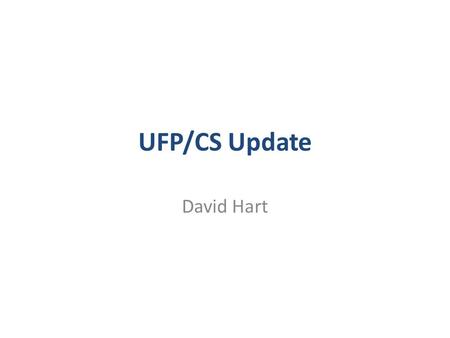 UFP/CS Update David Hart. Highlights Sept xRAC results POPS Allocations RAT follow-up User News AMIE WebSphere transition Accounting Updates Metrics,
