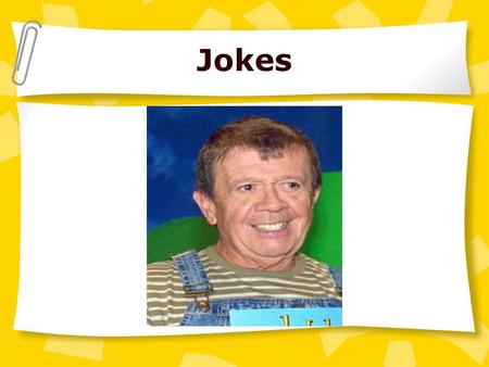 Jokes. What’s a joke? joke (noun) ( FUNNY ) [C] something, such as a funny story or trick, that is said or done in order to make people laugh. Definition.