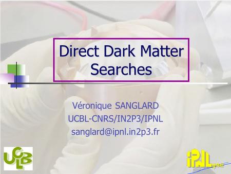 Direct Dark Matter Searches