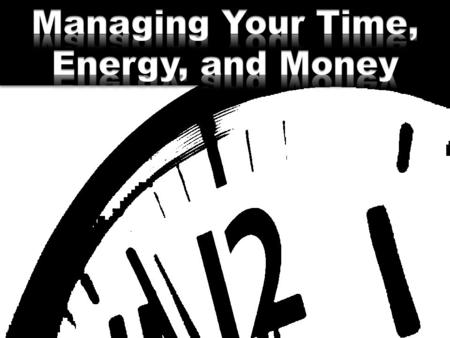 Time Management How would you define it? Planning, scheduling, and structuring your time to complete tasks you’re responsible for efficiently and effectively.