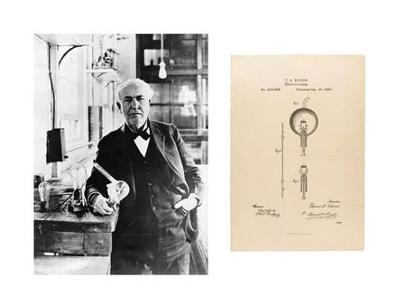 Thomas Edison Lighting Mechanical use of electricity.