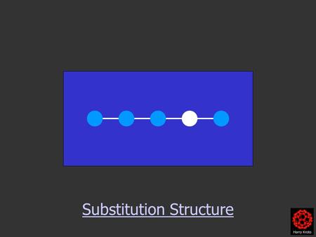 Substitution Structure. Scattering Theory P = α E.