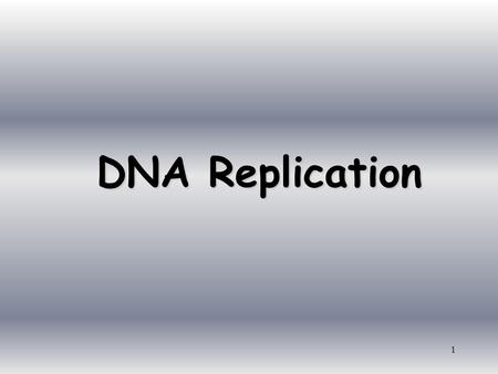 1 DNA Replication. 2 Video 3 Replication Facts DNA has to be copied before a cell dividesDNA has to be copied before a cell divides DNA is copied during.