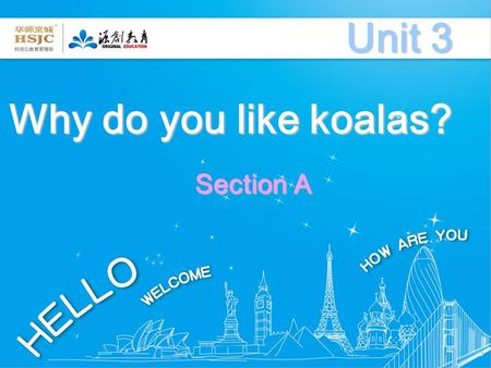 Why do you like koalas? Unit 3 Section A Do you know these animals?