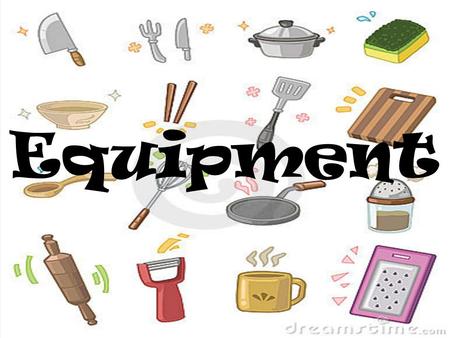 Equipment. Let’s Review! Safety in the kitchen…why is it so important? What are some basic examples of being safe in the kitchen? POP QUIZ!