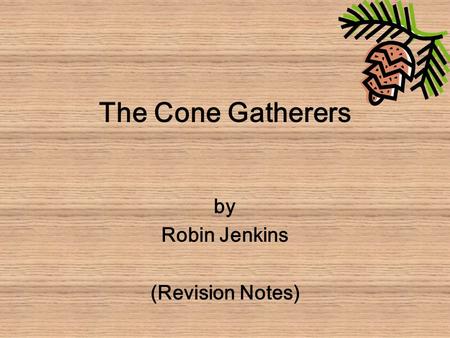 by Robin Jenkins (Revision Notes)