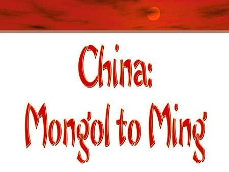 Mongolian Steppes Xinjiang Region – Typical Uygher [Mongol] “Yurt”